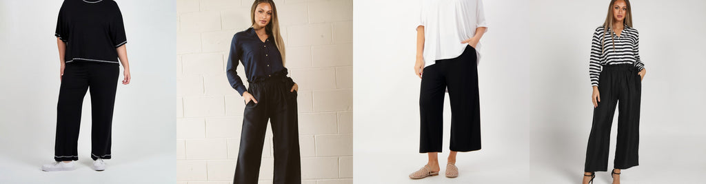 Elastic Waist Work Pants